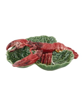 Platou cu homar, 37 cm, Couve - BORDALLO PINHEIRO